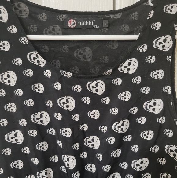 Skull Mini Dress - Picture 3 of 5